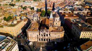 At Home Bell tower of Santa Maria Maggiore