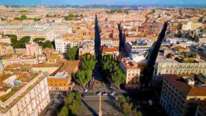 At Home Rome Italy Aerial View