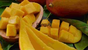 Cube Cut Ripe Mango