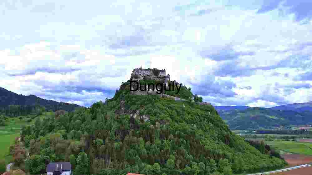 Discover Earth's remarkable landscapes. Behold breathtaking global views (119) Hilltop Castle Amidst Verdant Forests