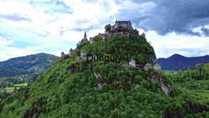 Majestic Castle on a Verdant Hill