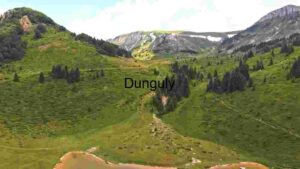 Serene Mountain Lake Side Panorama