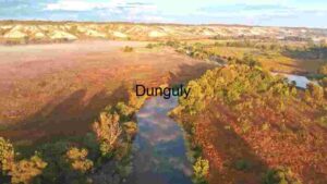 Colourful River Landscape at Sunset