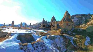 High Rocks and Dry Mountains Landscape