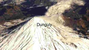 Majestic Mountain Peak Amidst Clouds
