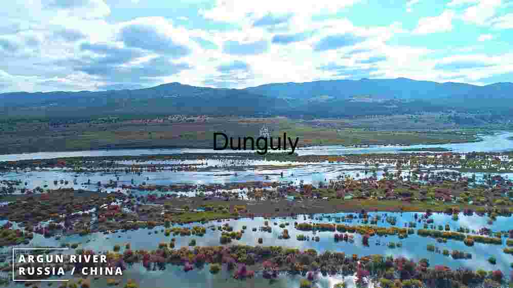 Reveal Earth's stunning terrain. Encounter breathtaking global vistas (15) Autumn Splendour at Argun River Border