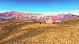 At Home Vibrant Palette of Nature: The Colourful Mountain Range