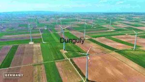 At Home Sustainable Energy Landscape: Wind Turbines in Germany
