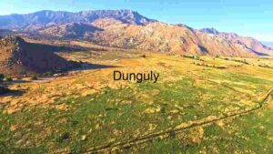 At Home Mountain Range Overlooking a Valley
