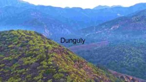 At Home Dusk's Serenity: A Verdant Mountain Vista