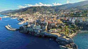 At Home Coastal Town Panorama