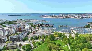 At Home Coastal Cityscape Panorama