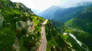 At Home Serene Mountain Road Journey