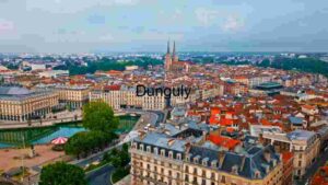 At Home Aerial View of a Historic European City