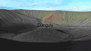 At Home Volcanic Ash Landscape Under Clear Sky
