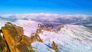 At Home Majestic Winter Mountain Panorama