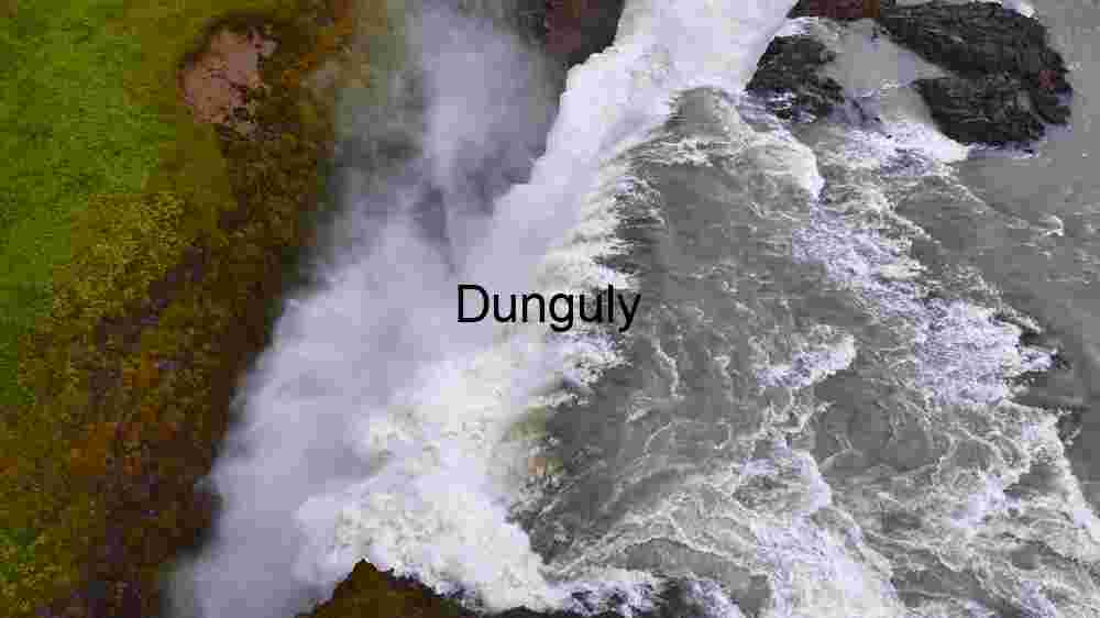 Camera drones, akin to curious explorers, glide across our planet, unveiling awe-inspiring vistas, a visual symphony that both educates and entertains (81) Aerial View of a Dynamic Waterfall