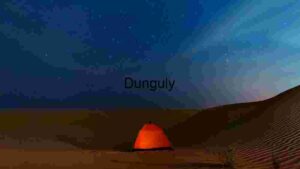 At Home Starlit Desert Camping