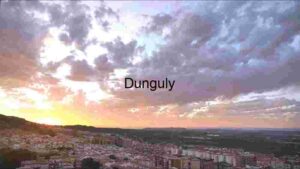 At Home Sunset Over the Cityscape