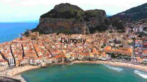 At Home Coastal Town Panorama with Historic Architecture