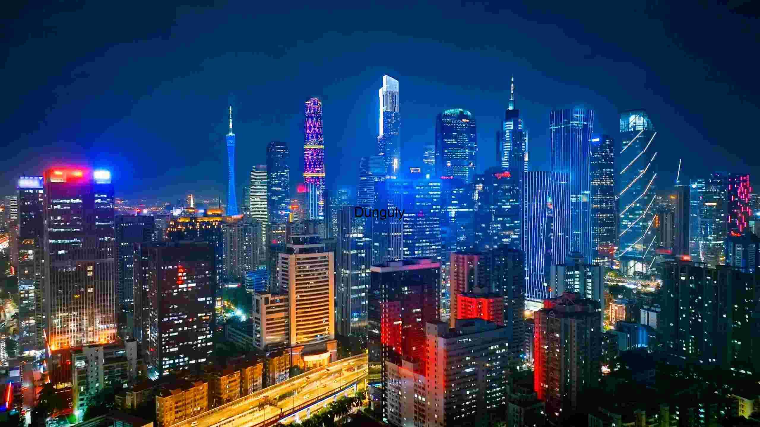 Cityscape at Night A Symphony of Lights Cityscape at Night: A Symphony of Lights