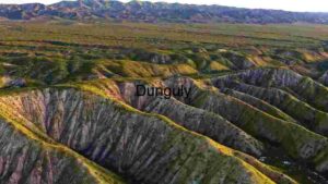 At Home Eroded Hills and Valleys in a Semi-Arid Landscape