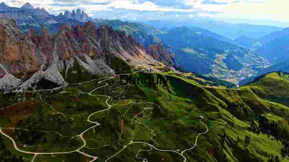 Incredible global spots nature wonders, cultural gems, and breathtaking vistas (77) Majestic Dolomite Peaks and Serpentine Trails