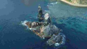 At Home Majestic Coastal Rocks Aerial View