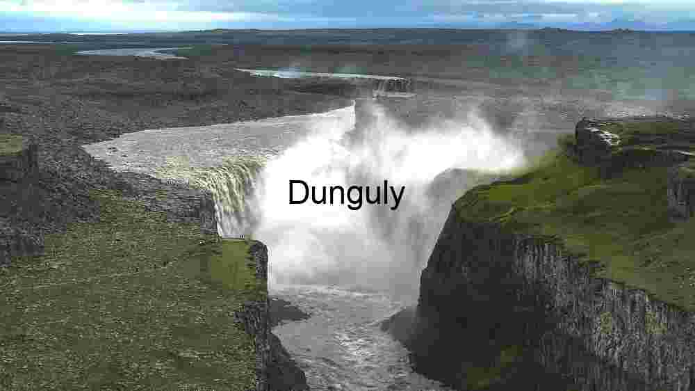 Revealing the Heavenly Textile Embracing Earth's Abundant Diversity Across Vast Landscapes (51) Majestic Waterfall in a Rugged Landscape