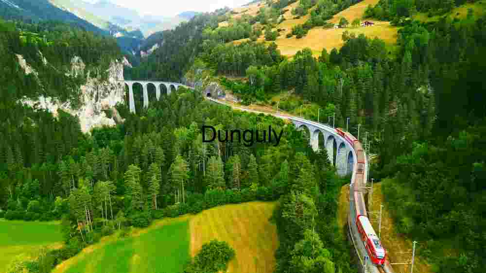 Scenic Alpine Railway Journey Scenic Alpine Railway Journey