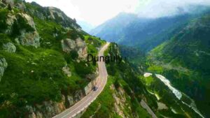 At Home Serene Mountain Road Journey