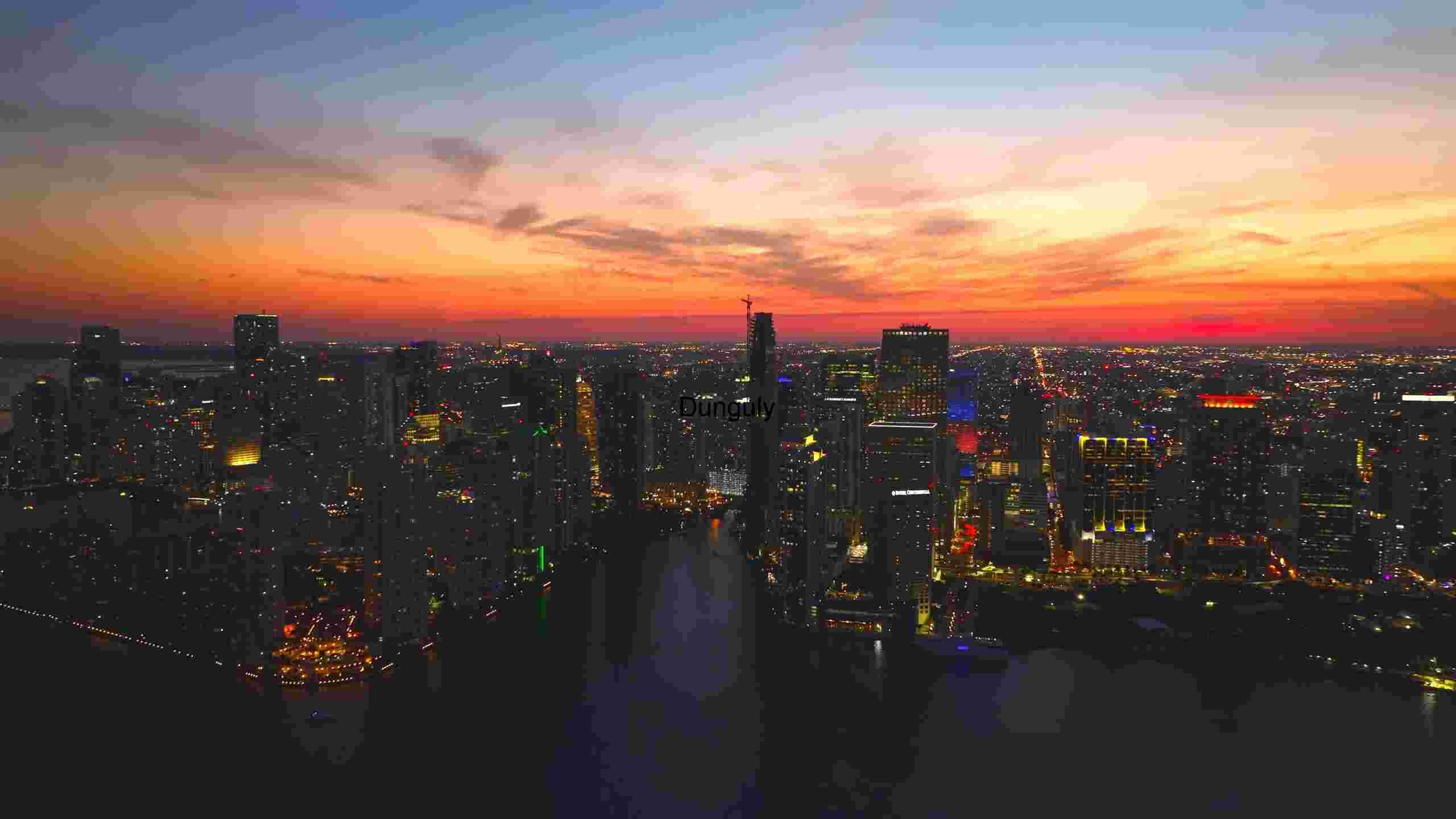 Unveiling the Celestial Fabric Embracing the Abundance of Diversity Across Earth's Expansive Terrains (55) Twilight Hues Over Urban Skyline