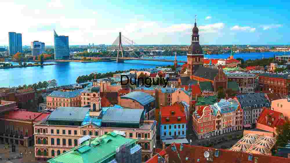Unveiling the Celestial Fabric Embracing the Abundance of Diversity Across Earth's Expansive Terrains (83) Panoramic View of Riga Skyline