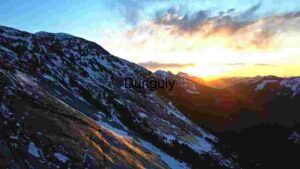 At Home Alpine Sunset Majesty