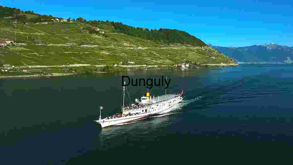 showcasing the Divine Weave Embracing Earth's Rich Diversity Across Expansive Landscapes (36) Vintage Paddle Steamer Cruising on a Serene Lake