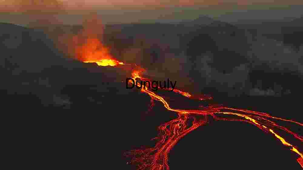 Cosmic Earth Capturing the Rich Diversity of Our Planets Regions (19) Volcanic Eruption with Flowing Lava