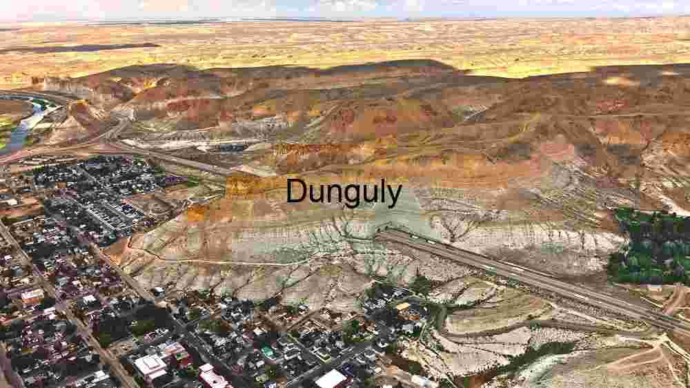 Cosmic Earth Capturing the Rich Diversity of Our Planets Regions (61) Aerial View of a Desert Town and Surrounding Landscape