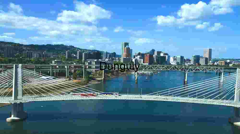 Exploring Cosmic Earth Embracing the Abundant Diversity Across Our Planet's Landscapes (37) Scenic View of Portland's Skyline and Bridges