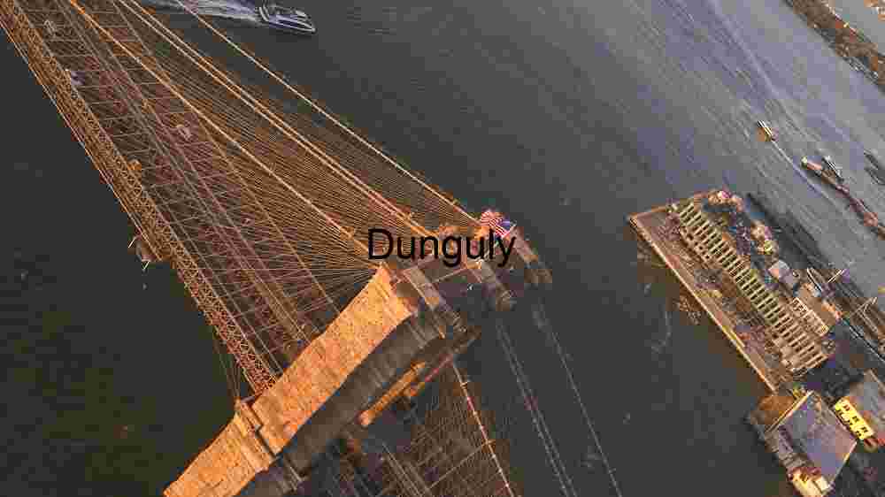 Discovering the Cosmic Tapestry Embracing the Rich Diversity Across Earth's Vast Landscapes (85) Aerial View of the Brooklyn Bridge at Sunset
