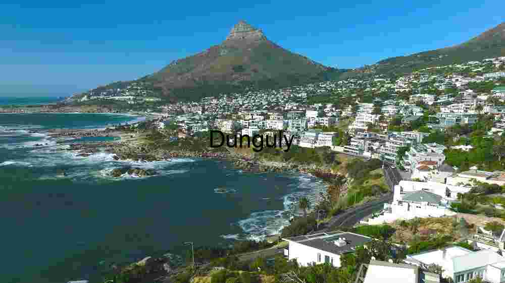 Discovering the Cosmic Tapestry Embracing the Rich Diversity Across Earth's Vast Landscapes (98) Coastal Town with Mountain View