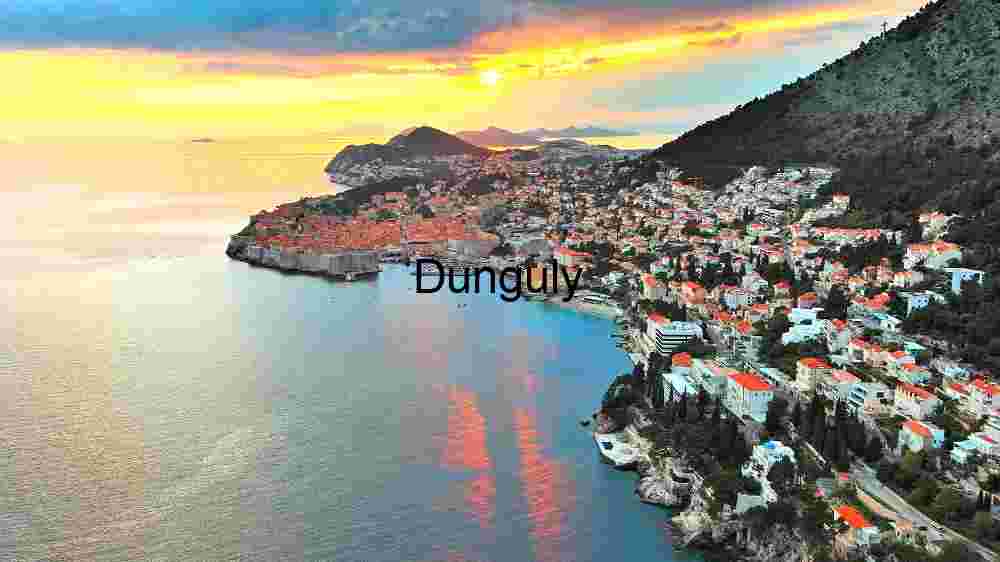 Experience Earth's natural splendor from above. Explore its innate beauty through professional capture (82) Sunset Over Dubrovnik
