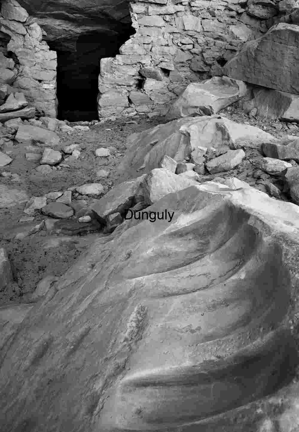Anasazi grinding stones, Mule Canyon Anasazi Grinding Stones | Mule Canyon Archaeology B&W