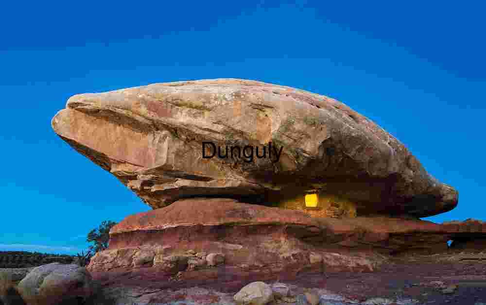 Capstone Ruin, nightscape, Slickhorn Canyon Capstone Ruin Nightscape | Slickhorn Canyon Ancient Art Print
