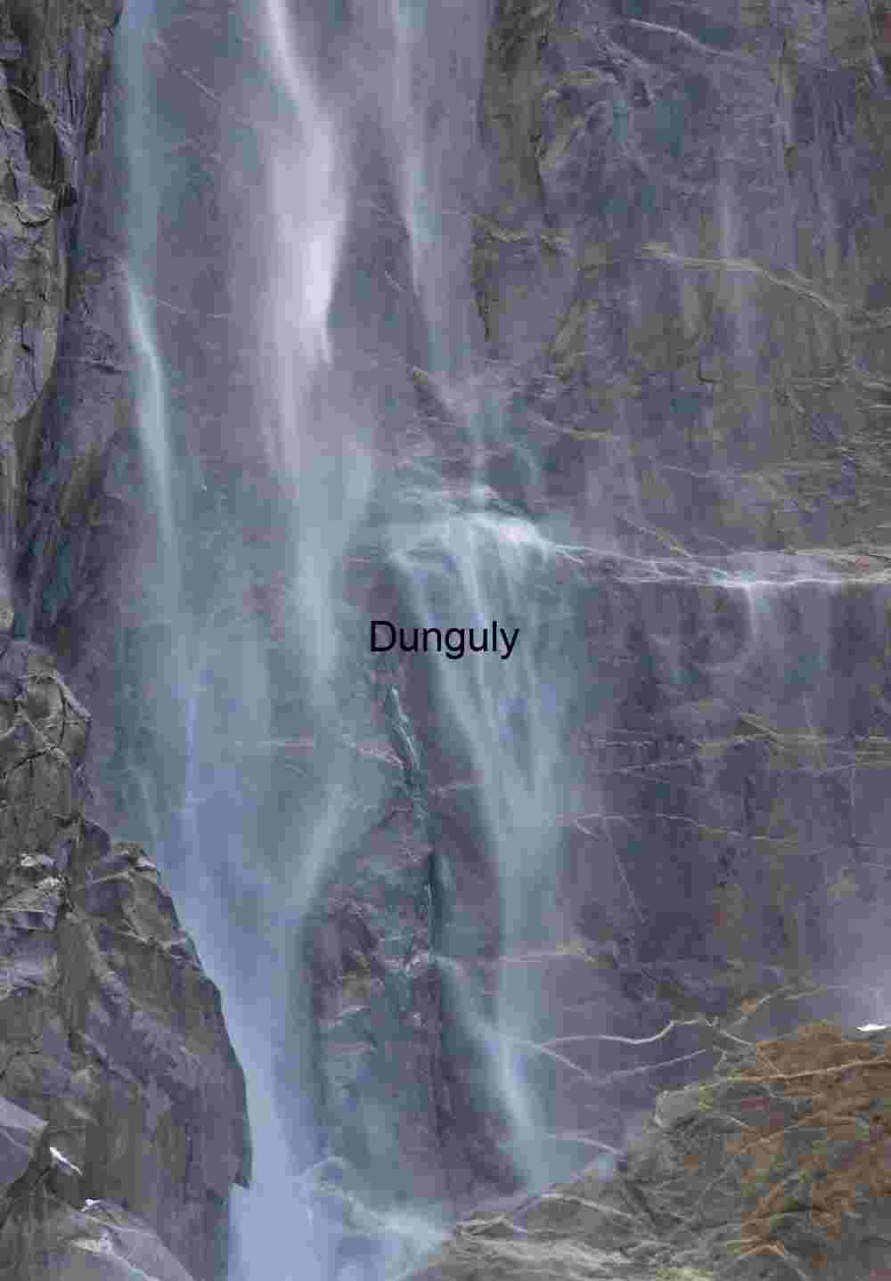 Cascades, base of Lower Yosemite Fall Water & Light: Special Photography