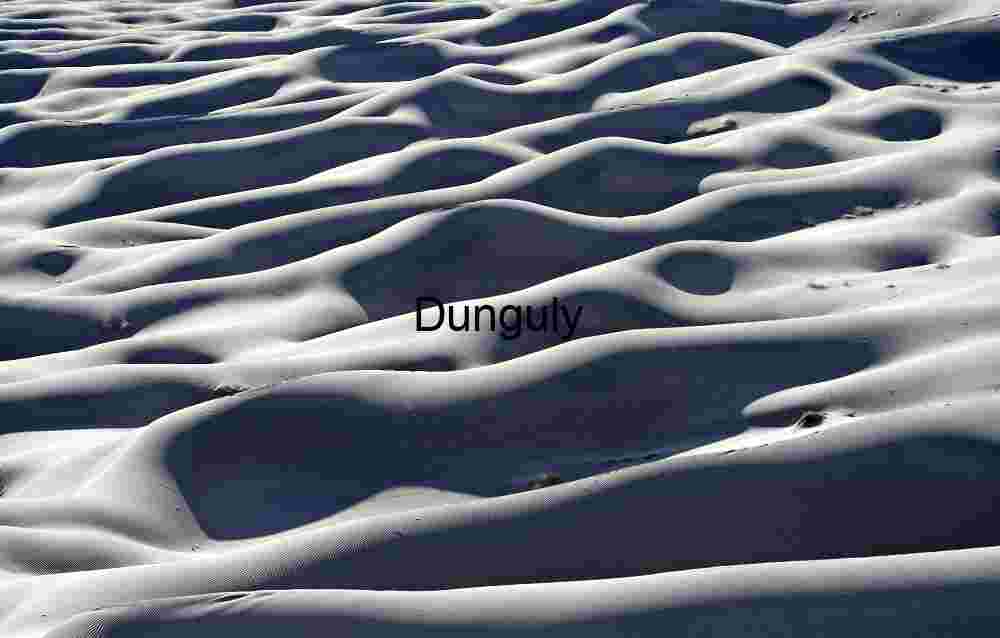 Pillow dunes Fabric of Silence: White Dunes in Rhythmic Flow