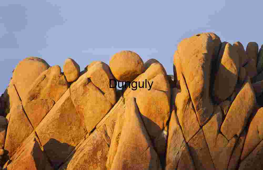 Triangles and a circle - Joshua Tree National Park Precarious Balance: Sunlit Geometry in Stone