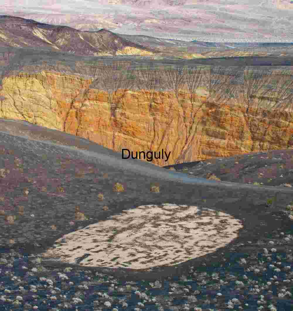 Ubehebe abstract - Death Valley Cradle of Color: Erosion and Earthlines in a Desert Basin