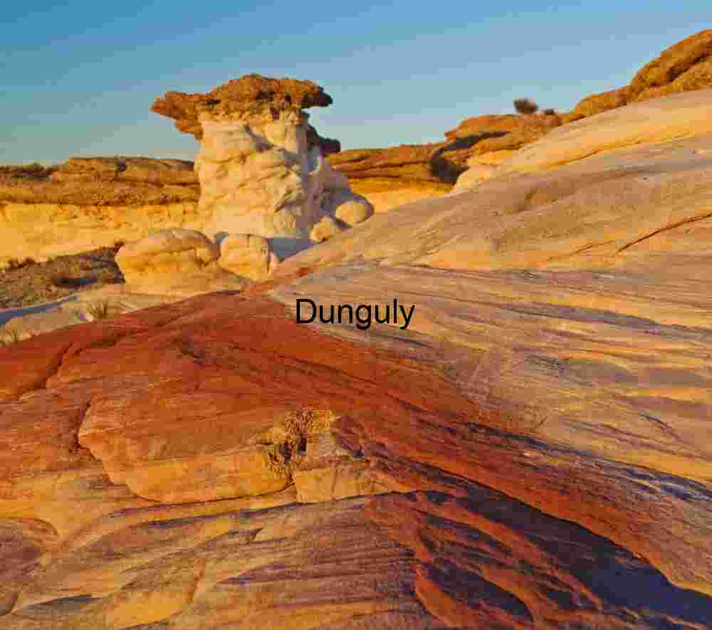 Blood rock; Upper White Rocks Blood rock; Upper White Rocks
