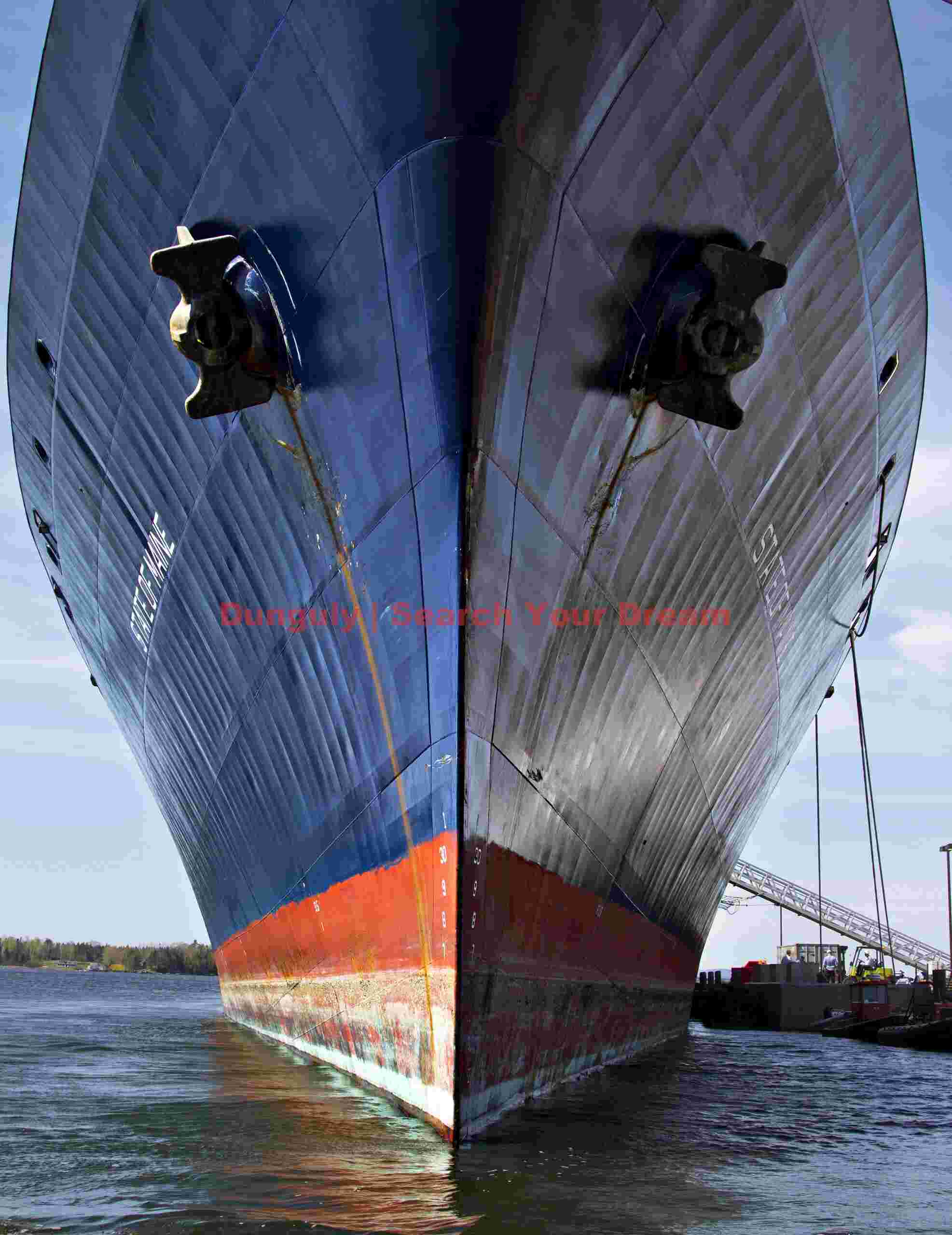 Bows T-S State of Maine Military Airship Mooring at Yuma Proving Ground