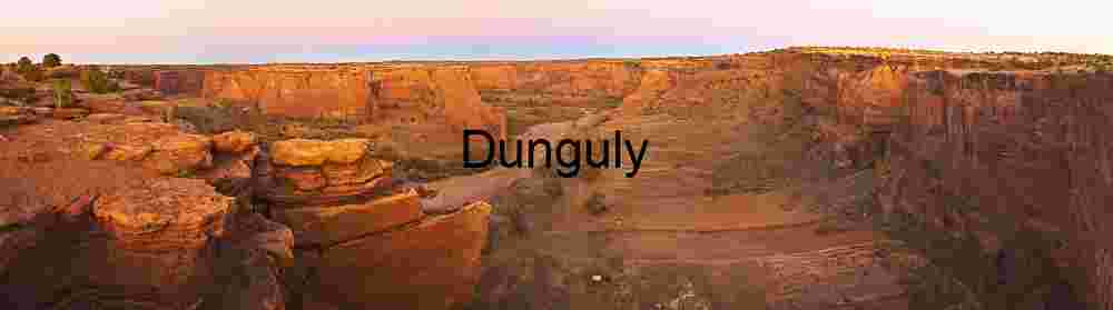 Canyon de Chelly Close- Canyon de Chelly Sunset Panorama - Arizona Landscape